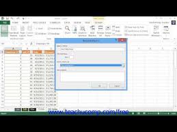 Learn About Recording Macros In Microsoft Excel At Www Teachucomp Com A Clip From Mastering Excel Made Easy V 2010 Get The Complete Tutorial Free At Http W