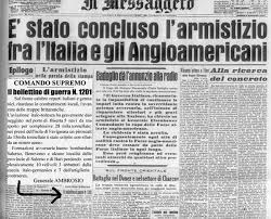 Via catajo, 1 due carrare (pd). Seconda Guerra Mondiale Caduta Di Mussolini Armistizio