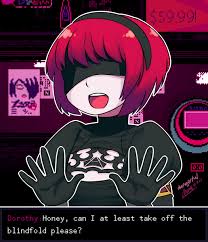 She is very open about her business and what she's done and is generally extremely cheerful and optimistic. The Blindfold Stay On Va 11 Hall A Know Your Meme