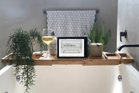 After spending over a month remodeling our downstairs bathroom all by myself, you'd think i'd want to spend. Bamboo Bath Caddy Soap Dish Dispenser Decina Bathroomware