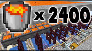Make a row of blocks above the cauldron, as shown in. 1 17 Afk Lava Farm 2400 Hr Minecraft Youtube