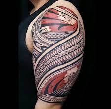 See more ideas about samoan tattoo, maori tattoo, tribal tattoos. By Fred Frost Polynesian Tattoo Maori Tattoo Designs Marquesan Tattoos Polynesian Tattoo