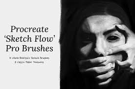 Hand Drawn Ink Brushes, a Brush Add-On by Side Project