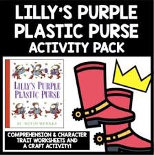 Common core aligned kevin henkes author study. Lilly S Purple Plastic Purse Worksheets Teaching Resources Tpt