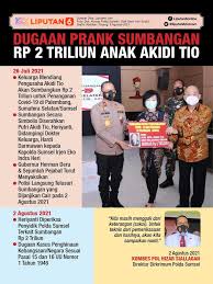 Akidi tio, penyumbang rp2 triliun bagi penanganan covid 19 di sumsel istm. Mwolukupv6nnnm