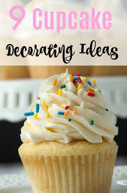 You can deck the kids' cupcakes with something as simple as a vanilla cream topping to intricate designs like lady bugs or easter egg baskets. 12 Easy Cupcake Decorating Ideas Boston Girl Bakes