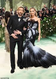 Adrien Brody debuts new blonde hair as he and glamorous girlfriend Georgina  Chapman arrive to star-studded 2024 Met Gala