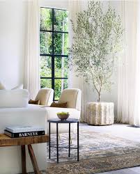 Olive Tree Via Studiomcgee Neutral Modern Living Room Interior House Interior