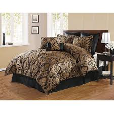 You will never find a sheet set that offers this level of comfort and softness along with the physical integrity and thickness of silk. Image Of Black And Gold Bedding Sets For Adding Luxurious Bedroom Decors Gold Bedding Sets Luxury Bedroom Decor Bedding Sets