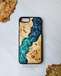 Wood And Epoxy Resin Case For Iphone 7 8 Plus In 2021 Wood Phone Case Diy Resin Phone Case Wooden Phone Case