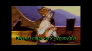 Never Smile At A Crocodile With Lyrics Peter Pan Theme Activity Disney Music Toddler Activities