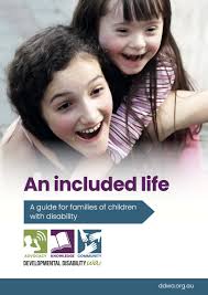 An included life"! handbook to help families of people with a disability  navigate different life stages "An included life" free resource for parents 