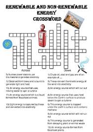 Home » crossword clues » kind of renewable energy crossword clue. Renewable And Nonrenewable Energy Puzzle Worksheets Teaching Resources Tpt