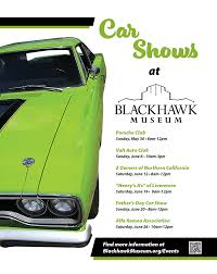 Wheels 4 wags 4 warriors charity car show. Car Shows At Blackhawk Museum Your Town Monthly
