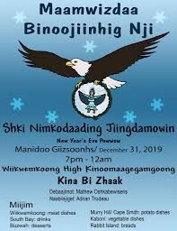 Aambe miinwaa minwendaagozidaa.