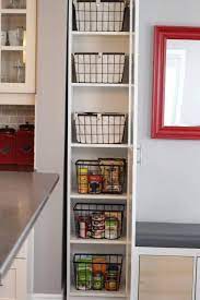 A freestanding pantry for small spaces! The Easiest Diy Kitchen Pantry Cabinet With The Ikea Billy Bookcase Hack Ikea Freestanding Kitchen Freestanding Kitchen Ikea Billy Bookcase Hack