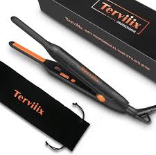 By emily arata & powered by l'oreal professional products division. Amazon Com Terviiix Small Flat Iron For Short Hair Temperature Adjustable Pencil Flat Iron Fast Heat Up 3 10 Inch Beard Straightening Iron Dual Voltage With Tourmaline Ceramic Plates Auto Shut Off Health