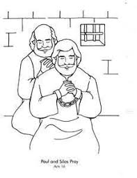 Paul And Silas Missionaries For Jesus Bible Coloring Pages Bible Lessons For Kids Paul And Silas