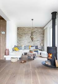 Le Parquet Clair C Est Le Nouveau Hit D Interieur Pour 2017 Deco Salon Canape Angle Blanc Deco Sejour