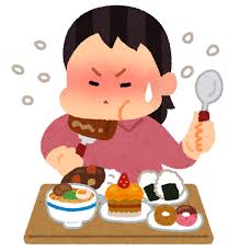 過食症のイラスト&nbsp;|&nbsp;かわいいフリー素材集&nbsp;いらすとや