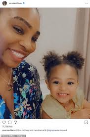 Serena williams' daughter becomes youngest team owner in pro sports. Serena Williams Shares Cute Selfie With Adorable Daughter Olympia 3 Daily Mail Online