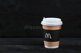 Don't be a small mcdonalds coffee cup, follow our 3 easy rules. Mcdonald S Meal On Rutic Black Background Includes Coffee Cup Editorial Photography Image Of Beverage Mccafe 125080942