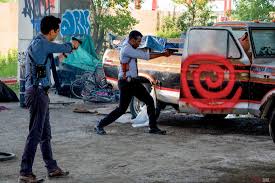 From the book of saw, 2021. Pila Spiral 1 Novyj Kadr Iz Filma
