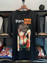 Pornhub anime, Men's Fashion, Tops & Sets, Tshirts & Polo Shirts on  Carousell