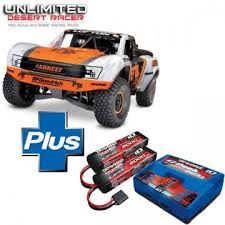 Traxxas Combo Unlimited Desert Racer Vxl Tqi Rtr 85076 4 2990g Traxxas Rtr Racer