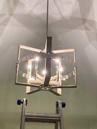 Kichler Peyton 26" Wide White Washed Wood 5-Light Chandelier