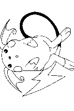 Coloriage raichu cool photos pokemon coloring pages. Coloriage Pokemon Raichu
