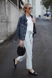 Aesthetic Black And White Striped Pants Outfit Ideas The Best Outfit Ideas Of The Week Be Daze Live Striped Linen Pants Bloglovin Fashion Linen Pants Outfit