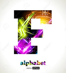 The internet is a magical place, where simple gestures like clicking a mouse or sliding a finger become modes of interacting with breathtaking visual… or even sites like craigslist. Customizable Light Effect Alphabet Design Abstract Letter F Royalty Free Cliparts Vectors And Stock Illustration Image 18626071
