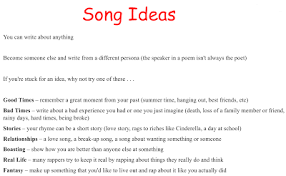Then write about those pictures. Writing Rap Songs With Students Silent Cacophony Rap Songs Songs Writing