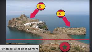 Peñón de vélez de la gomera is a spanish exclave and rocky tied island, in the western mediterranean sea, connected to the moroccan shore by. The World S Shortest International Border Borders International