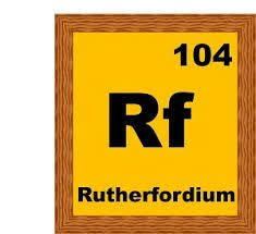 Rutherfordium Is A Chemical Element With Symbol Rf And Atomic Number 104 Named In Honor Of Physicist Ernest Rutherfo Ernest Rutherford Chemistry Atomic Number