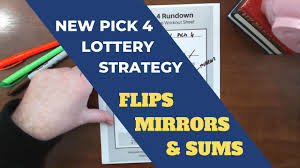 new pick 4 lottery system sums flips and mirrors