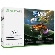 Refurbished Microsoft Xbox One S 1tb Rocket League Bundle White 234 00370 Walmart Com Xbox One S 1tb Xbox One Rocket League