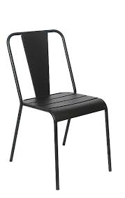 30 X 48 Metal Patio Table In Black Color With Natural Imitation Teak Slats Restaurant Furniture A1 Restaurant Furniture Metal Outdoor Chairs Metal Chairs Outdoor Chairs