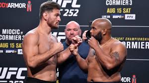 Yes i realize tonights fights arent ppv, but thats the financial model being forced on the unwashed masses. Ufc 252 Results Stipe Miocic Vs Daniel Cormier Live Updates Fight Card Prelims Highlights Start Time