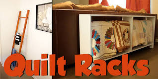 Cut two 1x8s to 32 inches. Quilt Rack Plans Planspin Com Quilt Display Hangers