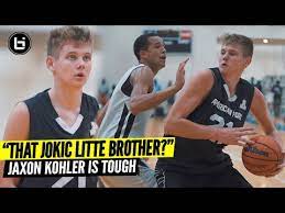 Nikola jokic has become one of the best players in the nba and a fan favorite in recent years. This Jokic Little Brother Jaxon Kohler Is Tough Youtube