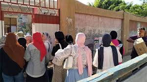 طلاب الثانوية العامة يؤدون امتحاني اللغة الأجنبية الثانية والتربية الو |  مصراوي