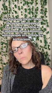 Guy Traveling from Florida to California to Warn Them