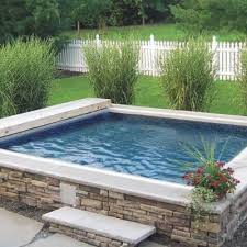 Build a lap pool and spa just like the one in this picture! Plunge Pools Plunge Pool Cost
