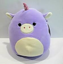 Astrid The Unicorn Is One Of The Squishmallow Squad Of Pillow Pals With Three Coordinating Colors Pointed Ears And Soft Plush Elephant Plush Animal Plush Toys