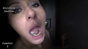 Kimberly Love's 1st visit gloryhole swallow - a fresh start