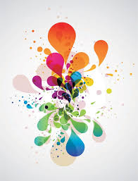 Free Colorful Splash Vector Illustration Or In Other Words Colorful Abstraction Use It As A Background Or As A Design E Free Vector Art Vector Free Abstract