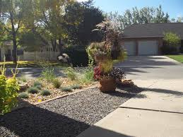 Concrete pavers black space location: David S Front Yard Rock Garden In Colorado Day 1 Of 2 In David S Garden Finegardening