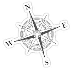 Black And White Compass Png Compass Sticker By Ericbracewell In 2020 Tumblr Stickers Stickers Bubble Stickers